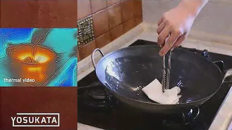 YOSUKATA Carbon Steel Wok Pan