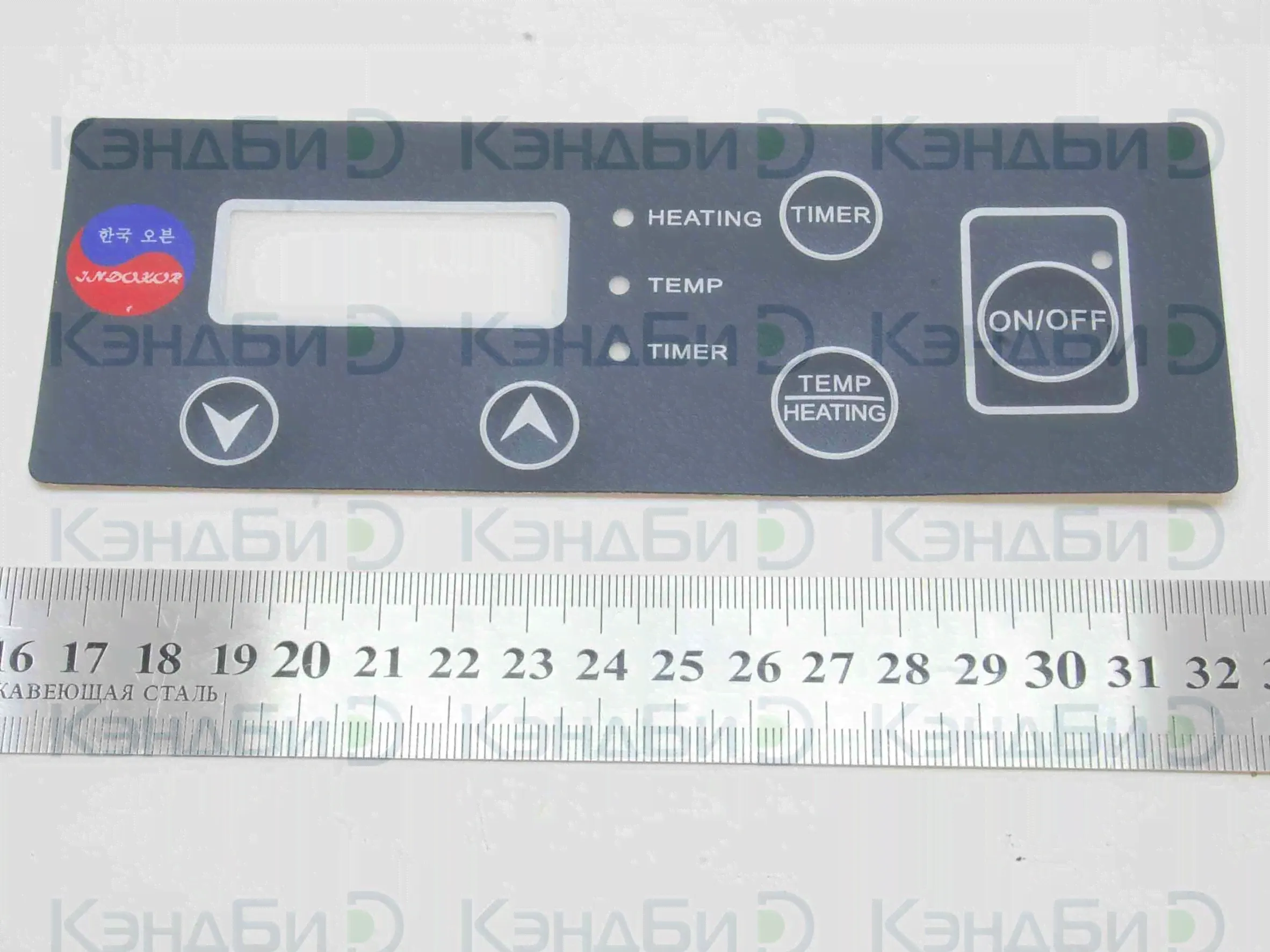 Накладка панели управления плитки Indokor IN3500 (165*65 мм)-0