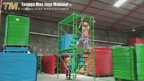 Cara pasang scaffolding PT  Tangga Mas Jaya Makmur Jual Scaffolding Indonesia